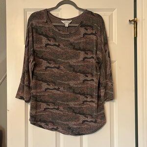 Market & Spruce Corinna Brushed Dolman Knit Top